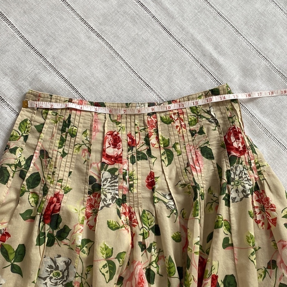 Cabi cotton skirt with rose design. - Picture 5 of 10